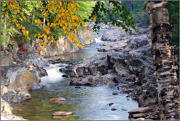 Hiking Upsteam (8x12 or 12x18)