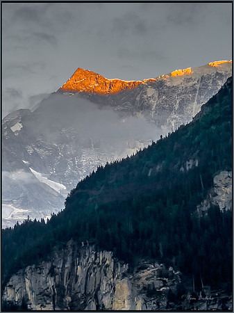 "Eiger's Shadow" - Grindelwald, Switzerland (12x16)