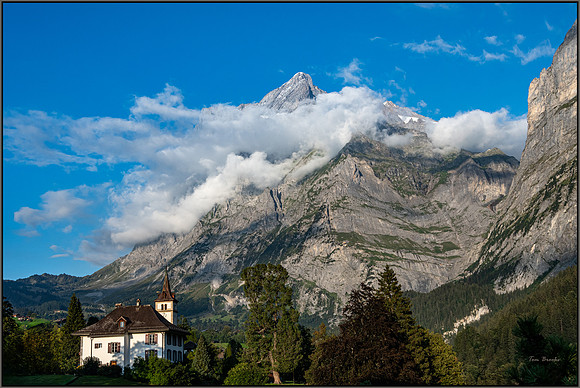 "Mountain View" - Grindelwald, Switzerland  (8x12 or 12x18)