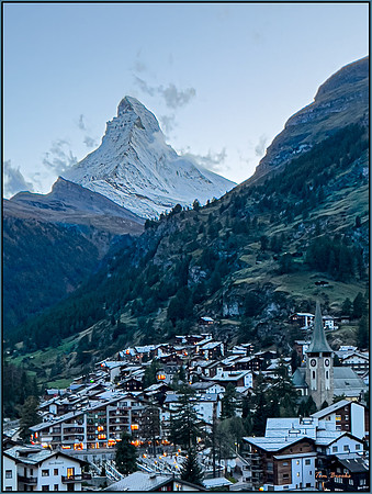 "Tomorrow We Climb" - Zermatt, Switzerland (12x16)