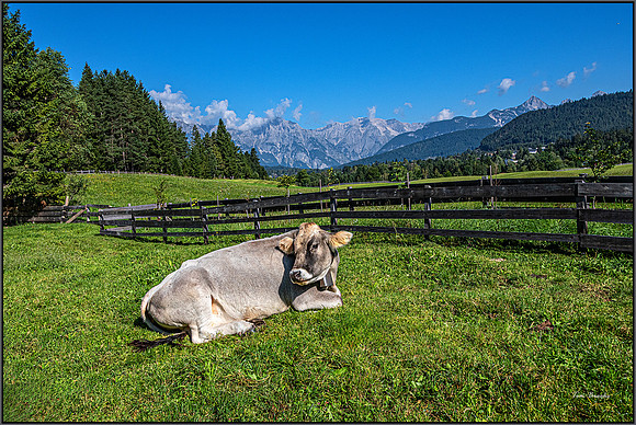 "Off Duty" - Seefeld, Austria (8x12 or 12x18)