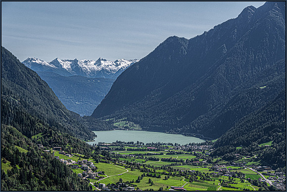 View from the Bernina Express (8x12 or 12x18)