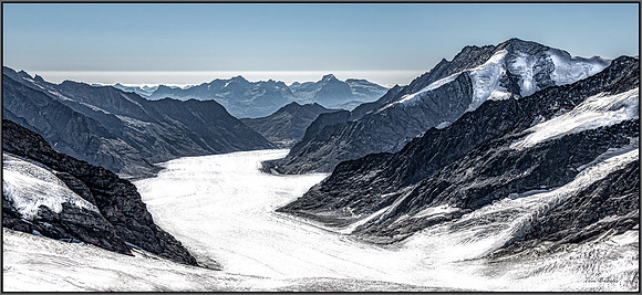 "Glacier to the Unknown" - Jungfraujoch, Switzerland (10x22)