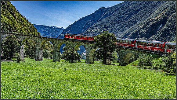 "Bernina Express" - (9x16)